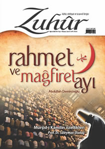 Zuhur Dergisi 3.Say� �n resmi