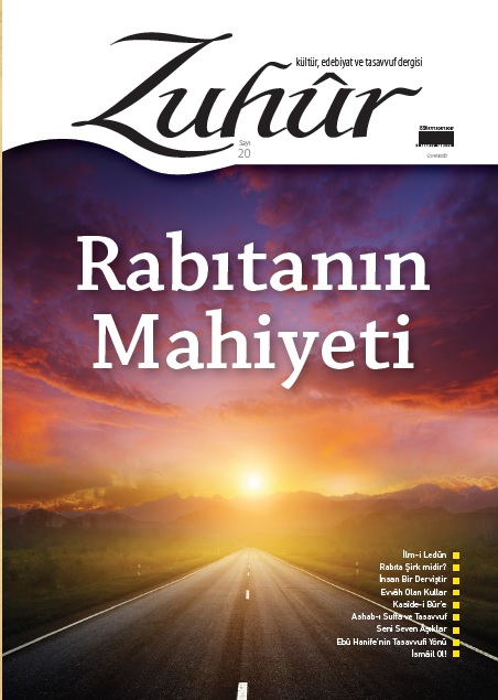 Zuhur Dergisi 20. Say� �n resmi