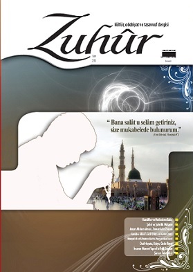 Zuhur Dergisi 26. Say� �n resmi