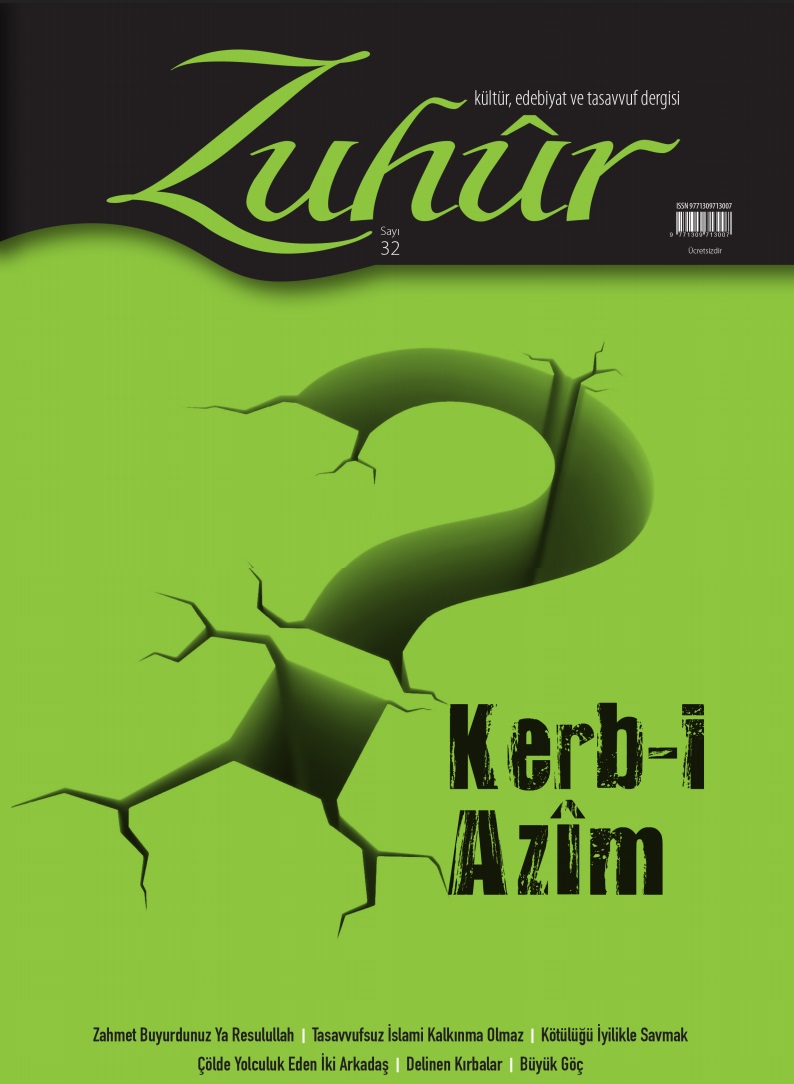 Zuhur Dergisi 32. Say� �n resmi