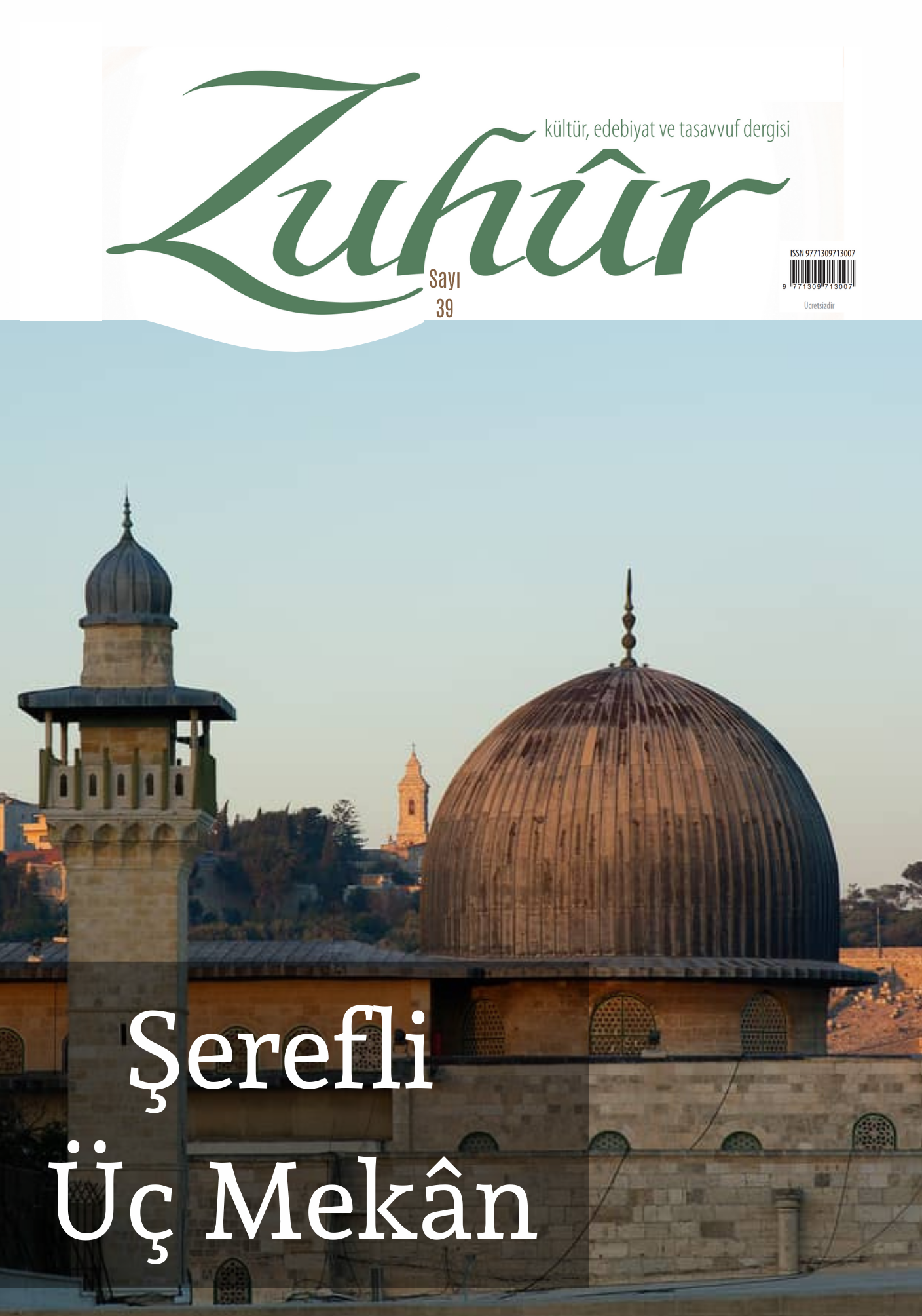 Zuhur Dergisi 39. Say� �n resmi